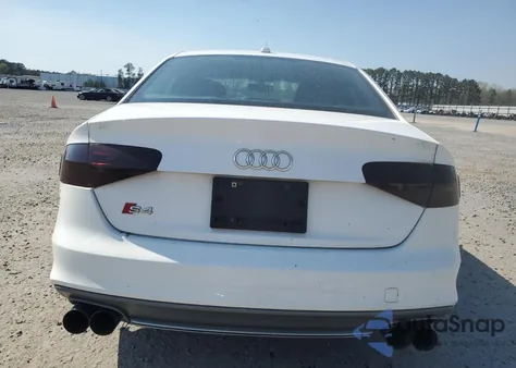 2013 Audi S4 3.0T Premium Plus z USA, uszkodzony, nr VIN WAUBGAFL0DA208436